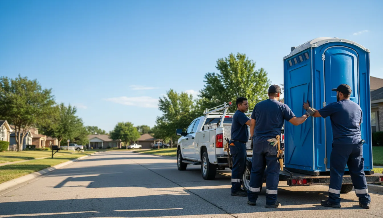 Portable Toilet Rental in Hawley, TX near me